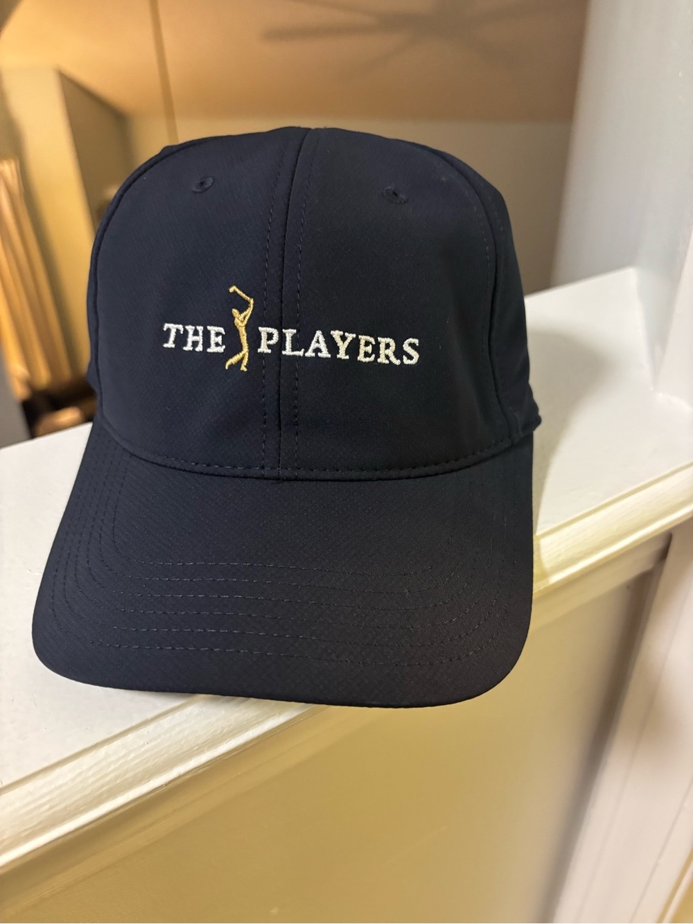 TPC Navy Golf Cap with Embroidered Logo